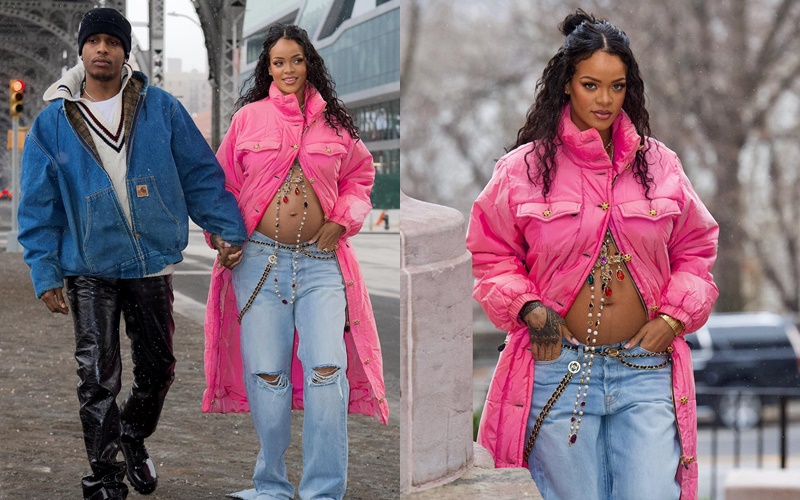 Rihanna with Rolex King Midas